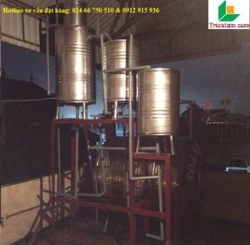  Hệ thống xử lý nước giếng khoan nhiễm nhiều sắt ở Sóc Sơn