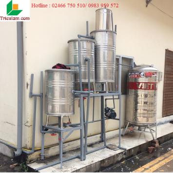 Xử lý các hệ thống máy lọc nước giếng khoan 3 bình inox