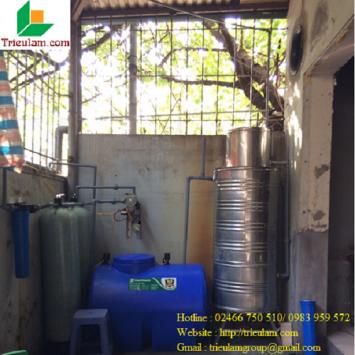 Lắp hệ thống lọc nước Giếng khoan cho gia đình ở Thành Công Ba Đình