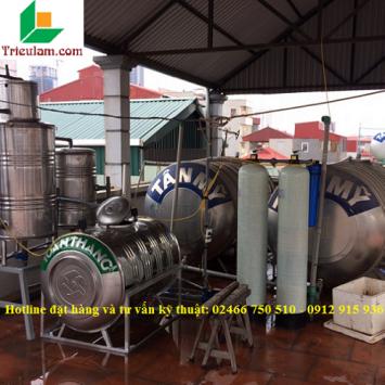 Hệ thống chung chuyển lọc nước giếng khoan Nguyễn Khánh Toàn