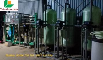 Lắp đặt hệ thống lọc nước giếng khoan tại huyện Mỹ Đức, Hà Nội
