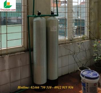 Lắp đặt hệ thống lọc nước giếng khoan tại huyện Ứng Hoà, Hà Nội