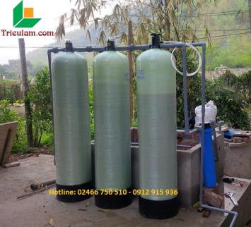 Lắp đặt hệ thống lọc nước giếng khoan tại quận Nam Từ Liêm, Hà Nội
