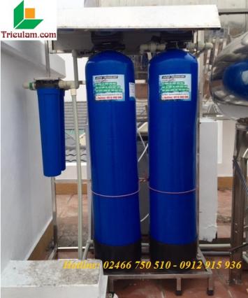 Lắp đặt hệ thống lọc xử lý nước giếng khoan công nghiệp tại Hưng Yên
