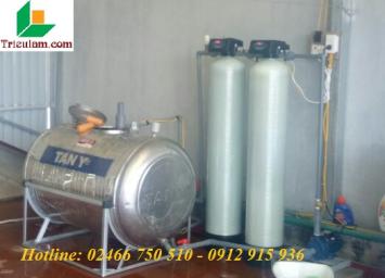 Lắp đặt hệ thống xử lý nước ở khu vực Hoàn Kiếm, Hà Nội.