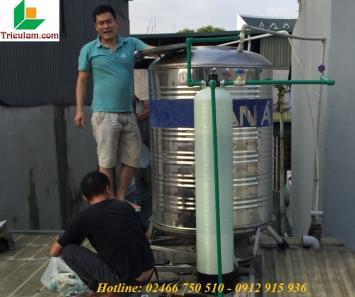 Lắp đặt máy lọc nước tổng gia đình ở Cầu Giấy, Hà Nội