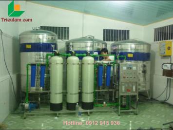 Triển khai hệ thống máy lọc nước giếng công nghiệp ở Phương Liên, Đống Đa