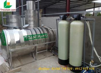 Triển khai hệ thống máy lọc nước giếng công nghiệp ở Quán Thánh, Ba Đình