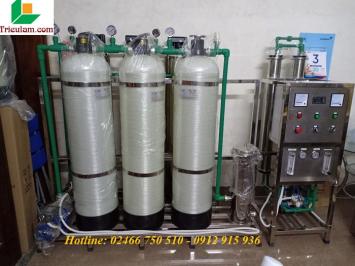 Lắp đặt hệ thống máy lọc nước giếng công nghiệp ở Thanh Trì, Ba Đình