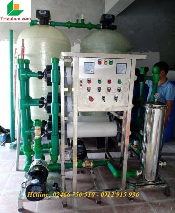 Triển khai hệ thống lọc nước giếng khoan công nghiệp tại Tuyên Quang